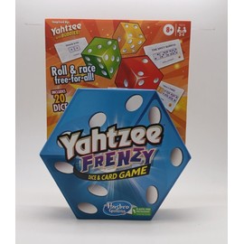 Hasbro Gaming Yahtzee Frenzy Dice & Card Game - Fast-Paced Fun for Ages 8+