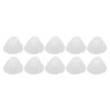 10pcs Hearing Amplifier Ear Plugs Flexible Horn Shaped Silicone Hearing
