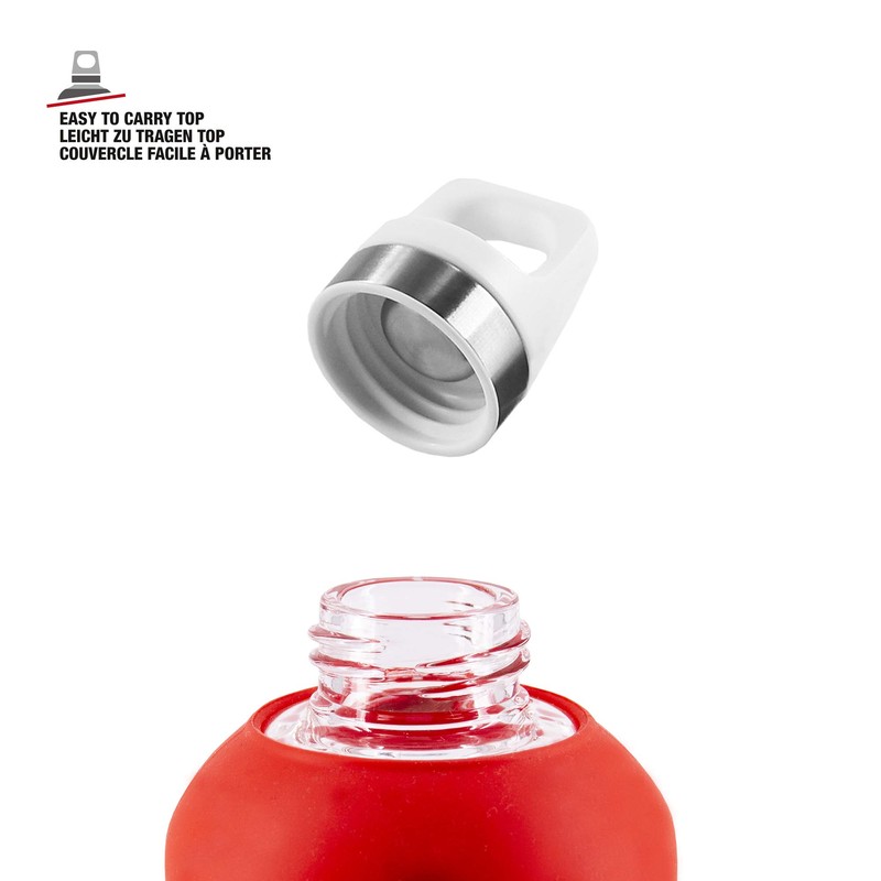 Sigg - Star Water Bottle - BPA-Free, Leak-Proof Glass Bottle,