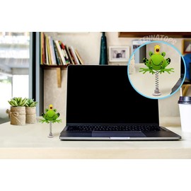 Tenna Tops Prince Frog Car Antenna Topper/Auto Mirror Dangler/Desktop Bobble Buddy (Prince Frog)