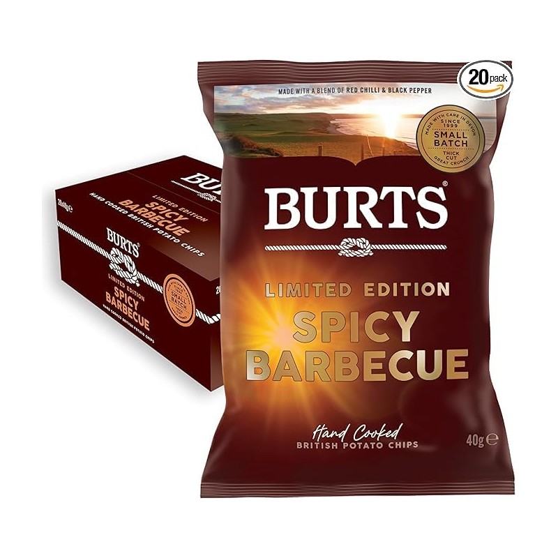 Burts Limited Edition Spicy Barbecue 40g