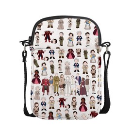 CMNIM Ghoost TV Series Merch Ghoost Characters Inspired Crossbody Bag Comedy TV Shows Lover Gifts Ghoost Fans Shoulder Purse