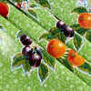 Oilcloth Summer Fruit Lime, Fabric by the Yard