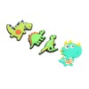 50pcs Shoe Charm Different Shape Dismantling Cartoon Waterproof Decorations for