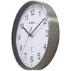 Technoline Wall Clock, Silver, 25 cm