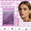 AnyFairy Lash Clusters Kit 8-18mm DIY Lash Extension Kit Wispy