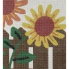 Pepita Needlepoint Canvas: Sunflowers, 7" x 10"