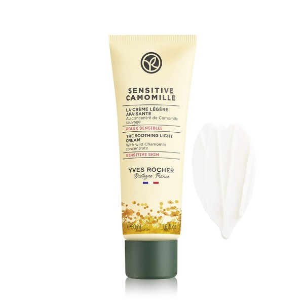 Yves Rocher Sensitive Camomille Soothing Light Cream for Sensitive Skin, 50 ml./1.6 fl.oz.