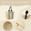 Gladdon Straw Tote Bag Beach Accessories for Women Vacation Woven