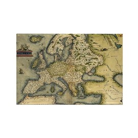 CafePress Ortelius's Map Of Europe, 1570 Rectangle Magnet, 3"x2" Refrigerator Magnet