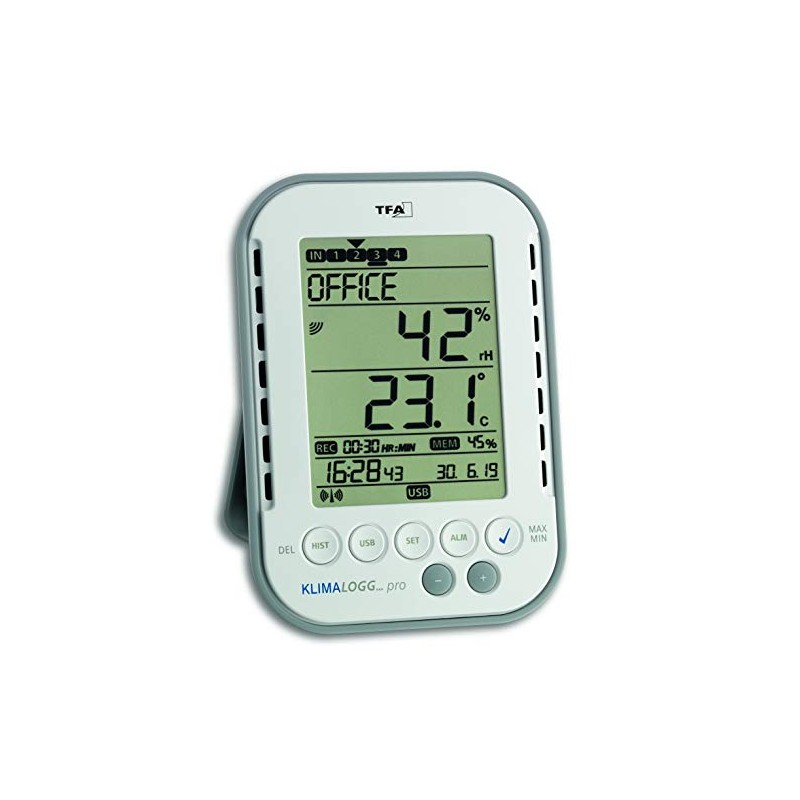 TFA 30.3039.IT KlimaLogg Pro Professional Thermo-Hygrometer With Data Logger