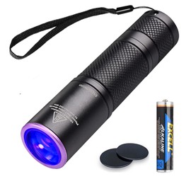 Black Light Flashlight 365NM UV Flashlight TactEagle UVA_T3 for Pet Urine Detection Minerals Resin Curing Scorpion Portable Blacklight UV Led Flashlight