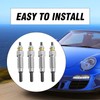 UOIENRT 4pcs 15521-65512 Glow Plug Replacement for Kubota V1402 V1702