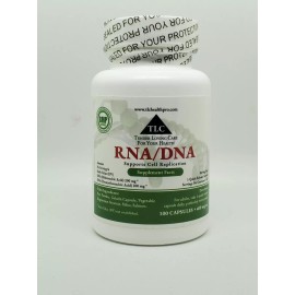 TLC HEALTH RNA/DNA - 100 Caps 400 mg - Supports Cell Regeneration