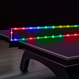 Ehaijia LED Ping Pong Table Net Light, 13 Ft Light Net for Ping Pong Table, 16 Color Change, Durable & Waterproof & Easy to Install, Super Bright to Display at Night (Net not Included)
