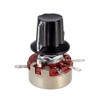 uxcell® WH118 100K Ohm Variable Resistors Single Turn Rotary Carbon