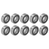 10PCS Miniature Ball Bearings High Accuracy Rubber Sealed Deep Groove