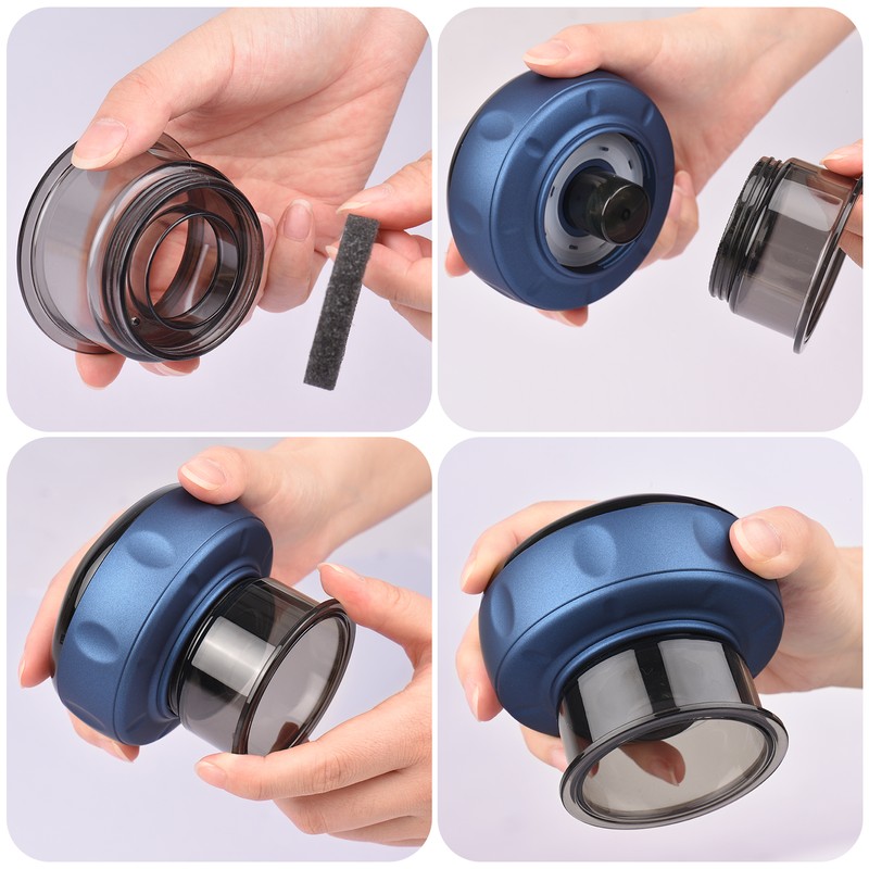 Electric Heat Cupping Device 12 Model Wireless Intelligent Vacuum Scraping