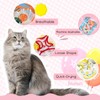 Andiker 3Pcs Cute Patterned Cat & Dog Clothes, Breathable &