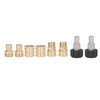 Pressure Washer Adapter Set Water Pipe Quick Disconnect Kit Fittings