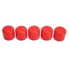 5PCS Silicone Vacuum Cap 32mm Universal Flexible Waterproof Heat Resistant