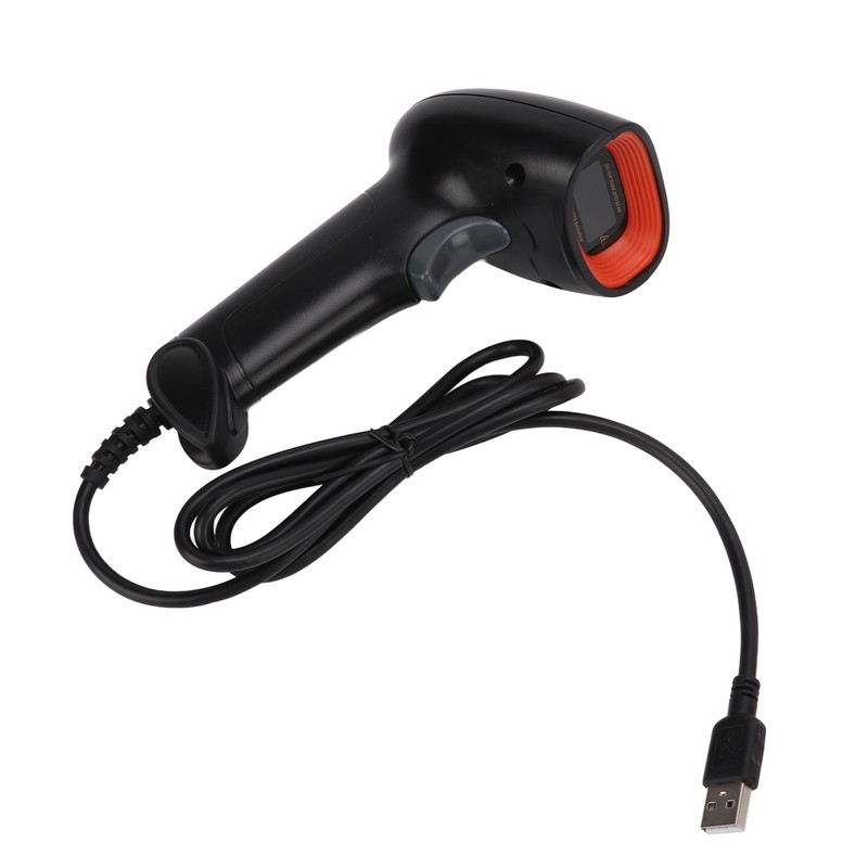 1D Handheld Barcode Scanner Image Bar Code Reader USB Wired