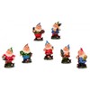 7 Garden Gnomes Garden Figures 9 cm