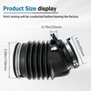 LoloWheat 1PC Air Intake Inlet Tube Hose Duct Fit for