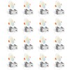 Amico 16 Pack 4 Inch 5CCT Ultra-Thin LED Recessed Ceiling
