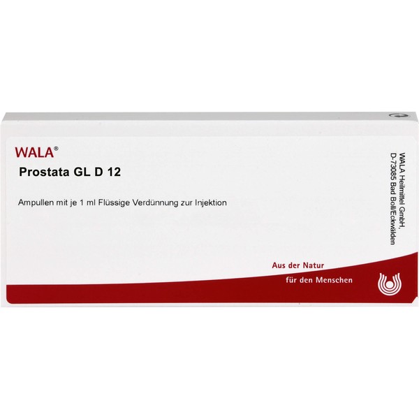 Nicht vorhanden Prostata Gl D12 Wala Ampullen, 10X1 ml AMP