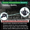 5PCS Engine Motor Mount and Transmission Mount Set Compatible with