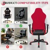 sourcing map Gaming Chair Covers, Stretchable Office Computer Chair Slipcover