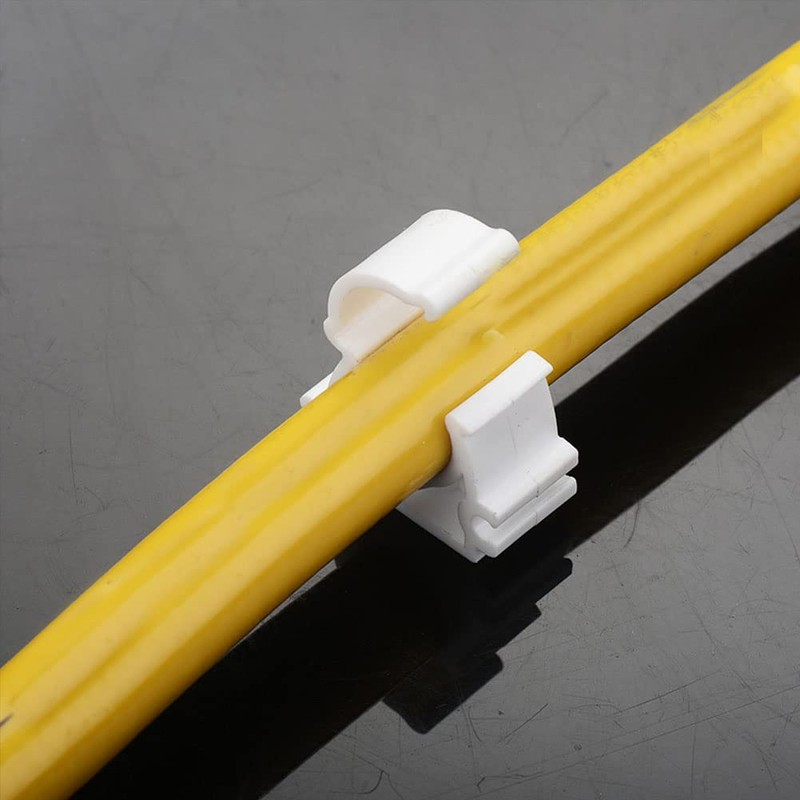20Pcs 25mm / 0.98" Pipe Clamps Fix Support PVC Water