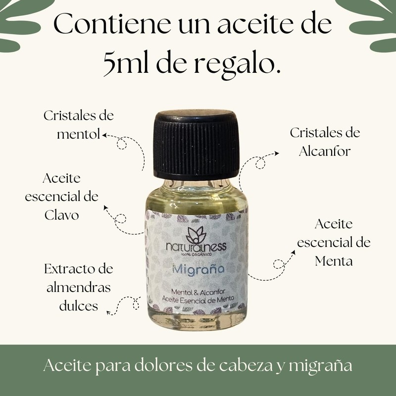 Naturalness - Compresa en forma de antifaz para dolores de