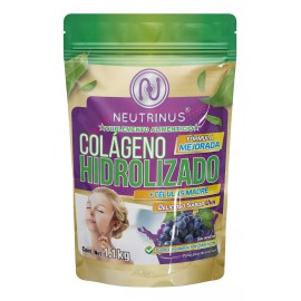 Suplemento de Colágeno Hidrolizado con Células Madre en Polvo - Sabor Uva