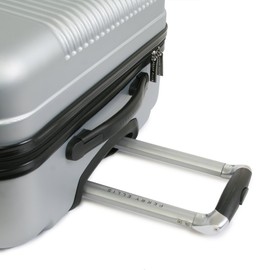 Perry Ellis Forte Hardside Spinner Carry On Luggage 21", Silver, One Size