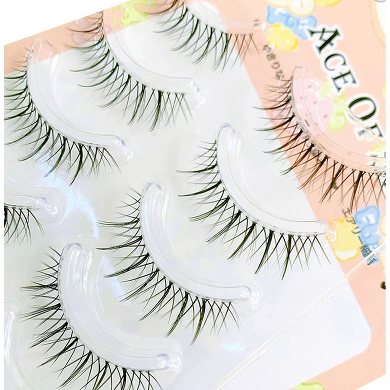 False Eyelashes, Natural, Transparent Axis, Handmade Popular, DIY at Home,