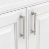 9BUILD 10 Pack Brushed Satin Nickel Cabinet Handles 128MM Hole