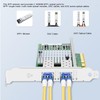 Server Adapter 10Gbps 2 SFP Ports PCI Express X8 Plug