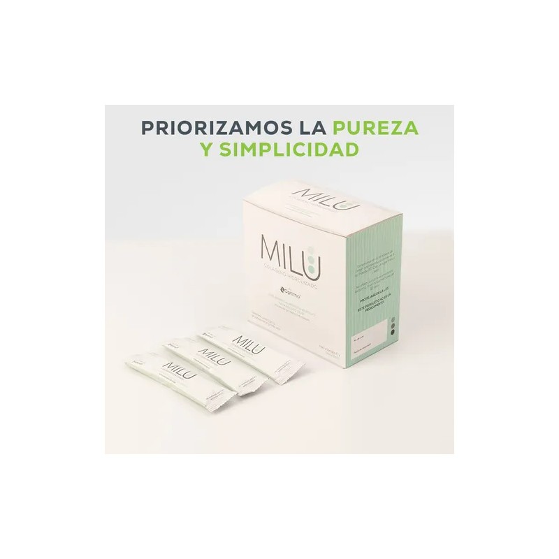 Milu Colágeno Hidrolizado Con Magnesio Y Vitamina C