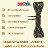 Mount Swiss premium bootlaces, round laces for work shoes and