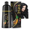 Shampoo Tinte Instantáneo Cubre Canas Natural Jengibre