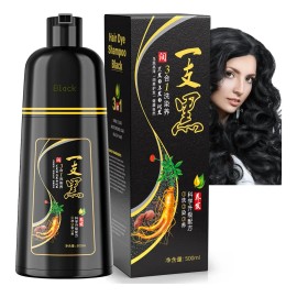 Shampoo Tinte Instantáneo Cubre Canas Natural Jengibre