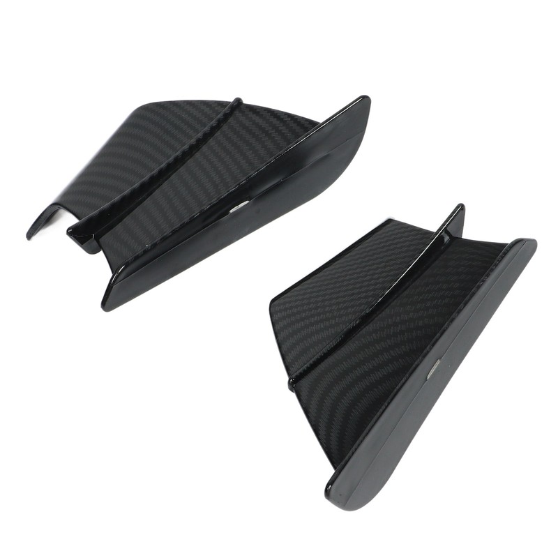 1 Pair Motorcycle Aerodynamic Wing Carbon Fibre Style Side Fairings