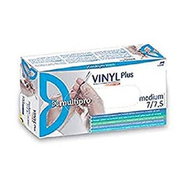 Multipro Vinyl Plus Gloves, l, transparent