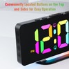 CHEREEKI Alarm Clock, Alarm Clocks Bedside Mains Powered with Night