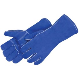 Liberty 7354 Blue Premium Select Cowhide Welding Gloves 1 Pair