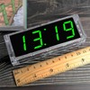 Hsthe Sea DIY LED Digital Clock Kit with Time, Temperature