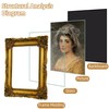 FJXMFRAME Vintage 5x7 Picture Frame Gold Antique Picture Frames with