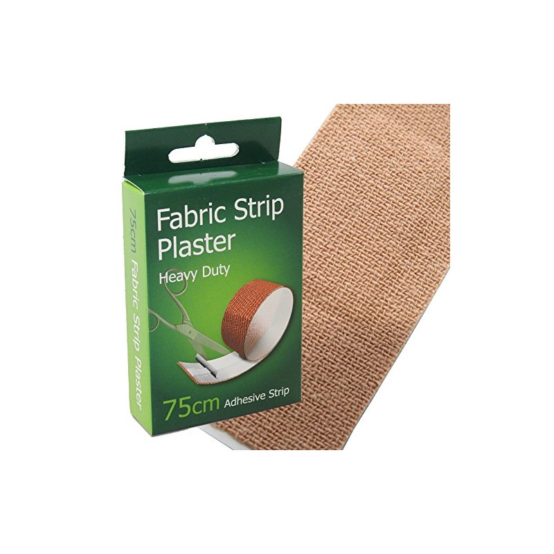 C.M.S 75cm Long Cuttable Stretch Fabric Dressings Plasters Strip Rolls